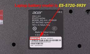 finding model information on your laptop