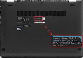 how to find your lenovo laptop model number